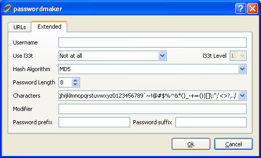 Download PasswordMaker the Widget for Mac 0.9b crack